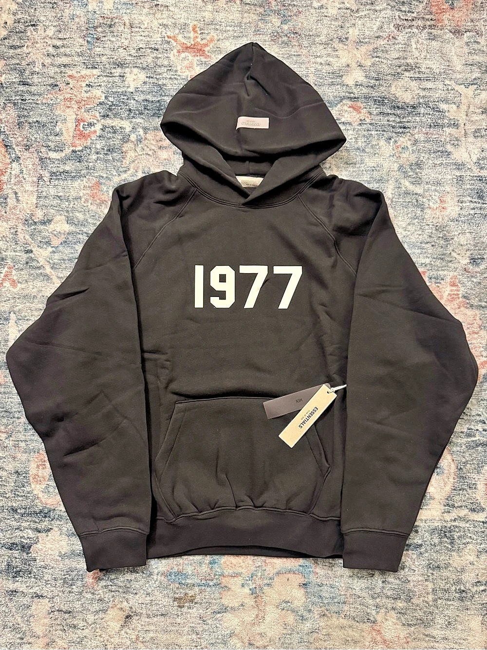 Fear of God Essentials 1977 Hoodie in Black NWT Size S